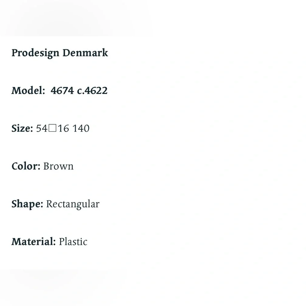 Prodesign Denmark Eyeglasses‎ 4674 c.4622 Brown Frame 54[]16 140